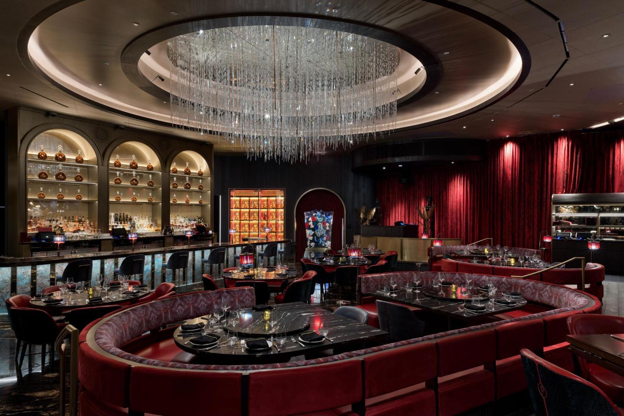 Fontainebleau Las Vegas Eksteriør billede Interior of the restaurant