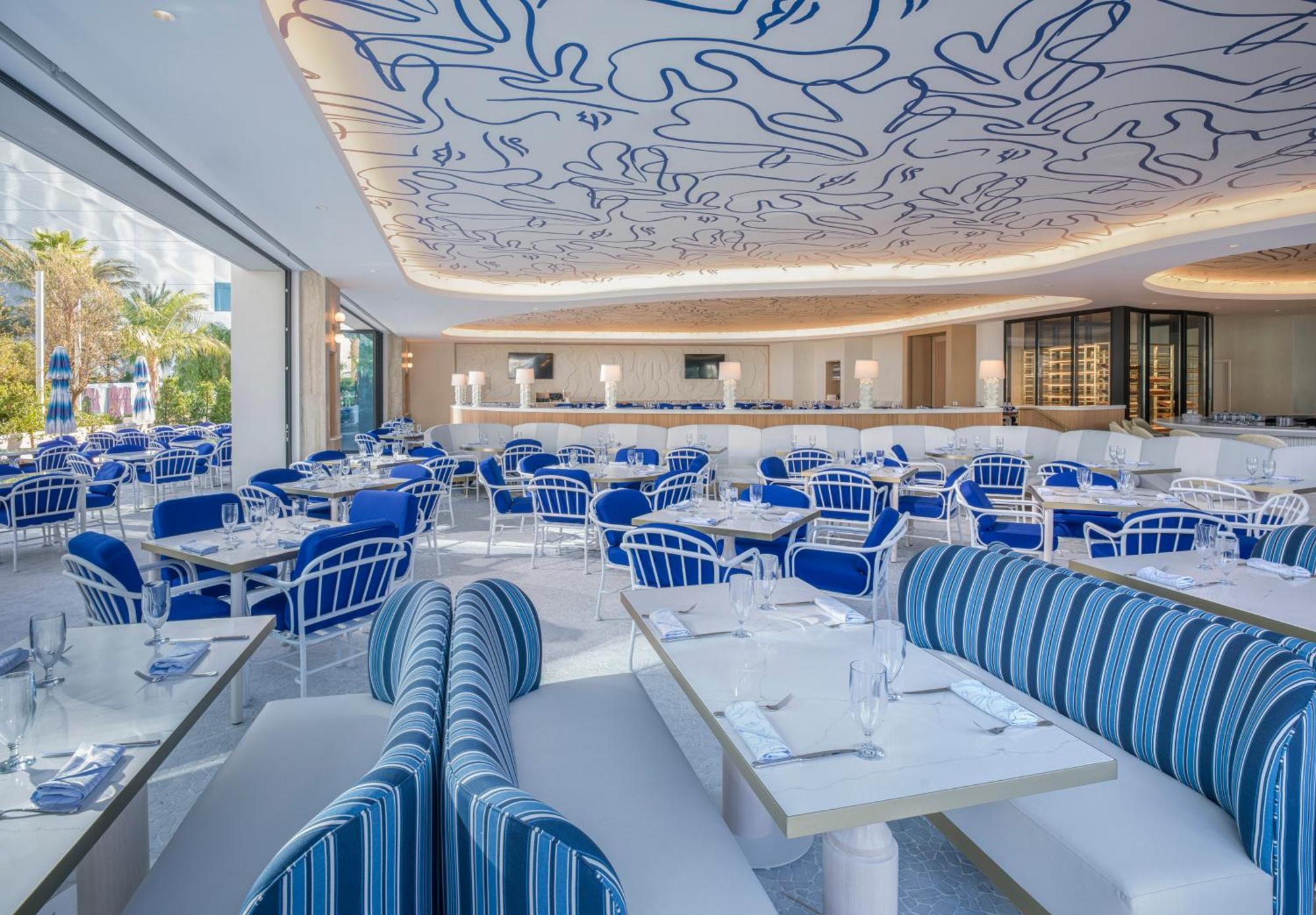 Fontainebleau Las Vegas Eksteriør billede The interior of the restaurant