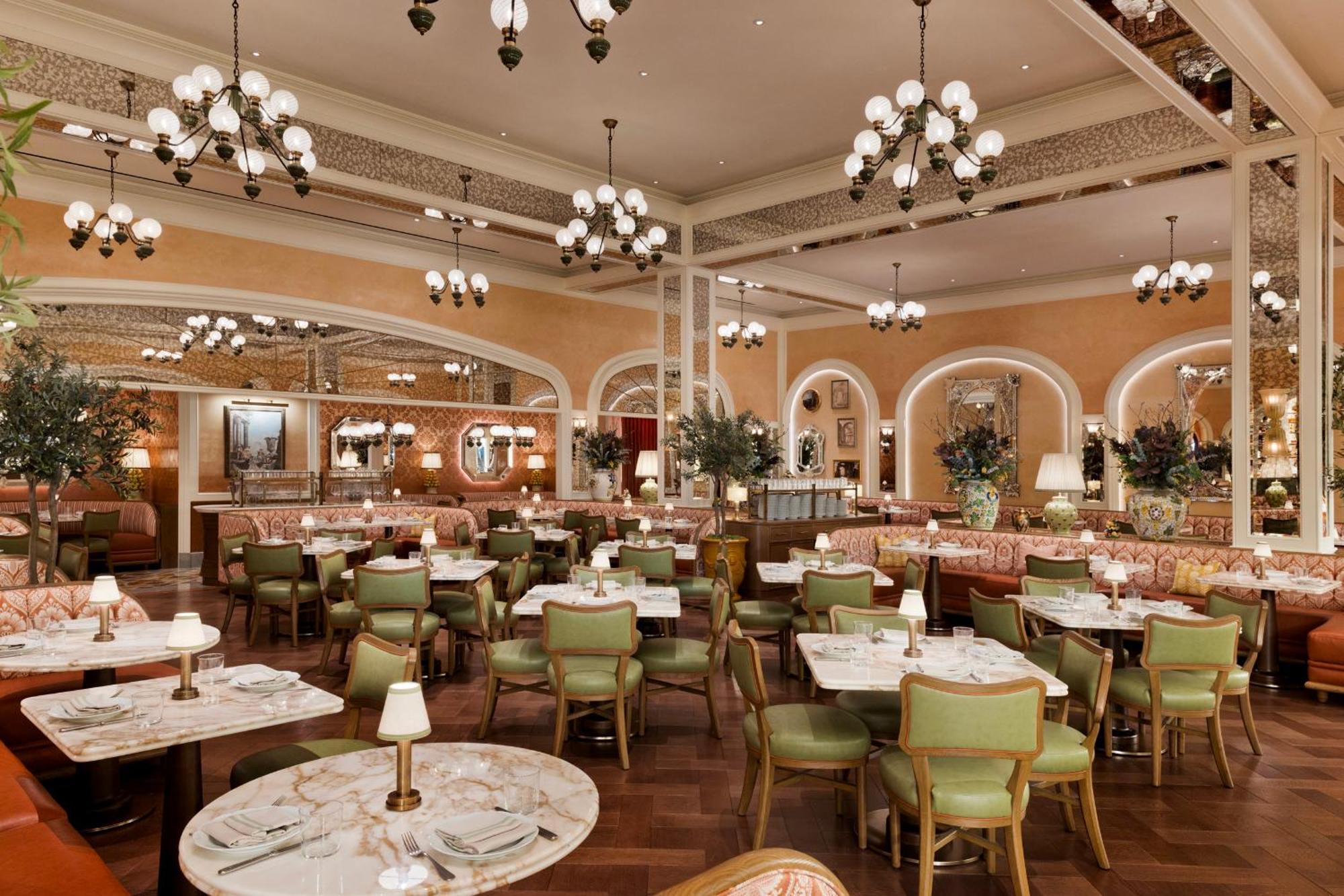 Fontainebleau Las Vegas Eksteriør billede The interior of the restaurant