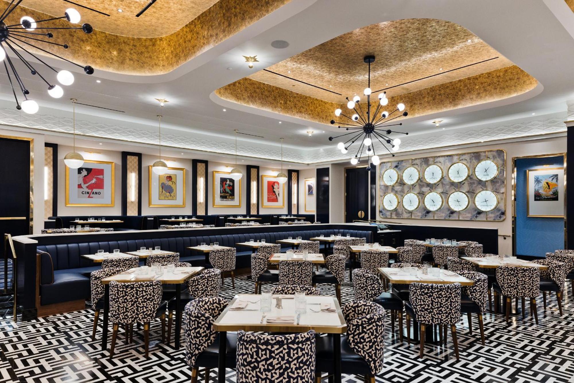 Fontainebleau Las Vegas Eksteriør billede The interior of the restaurant