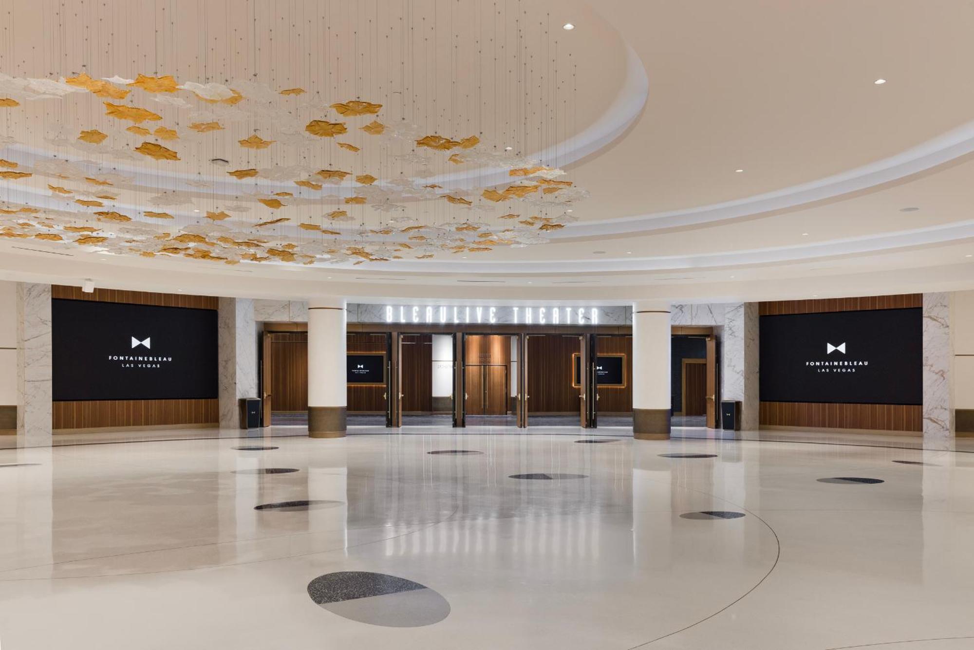 Fontainebleau Las Vegas Eksteriør billede The lobby of the hotel